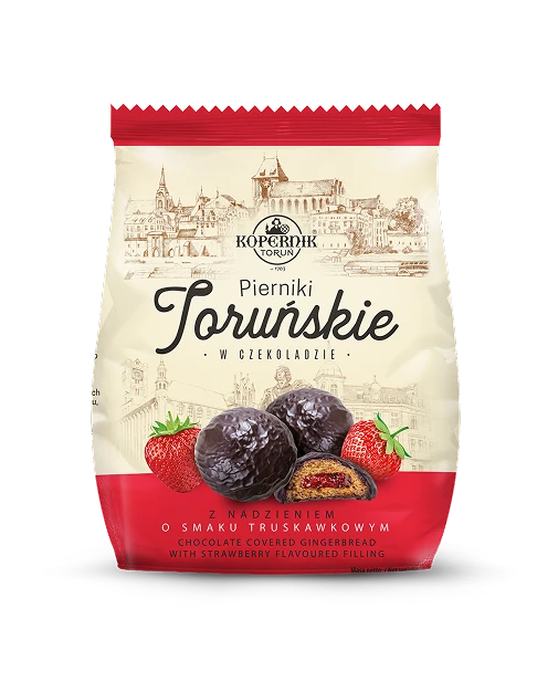 Toruńskie Pierniki w deserowej czekoladzie Śliwka